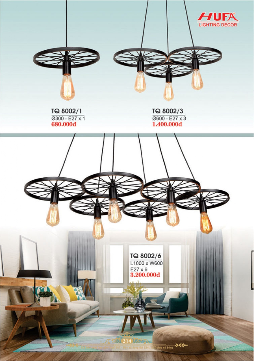 Bảng giá đèn trang trí HUFA